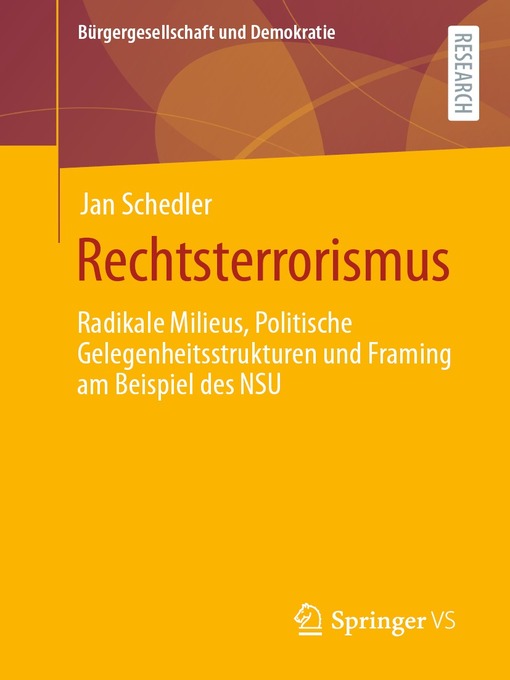 Title details for Rechtsterrorismus by Jan Schedler - Available